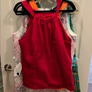 Pinup girl Harley top 2X red